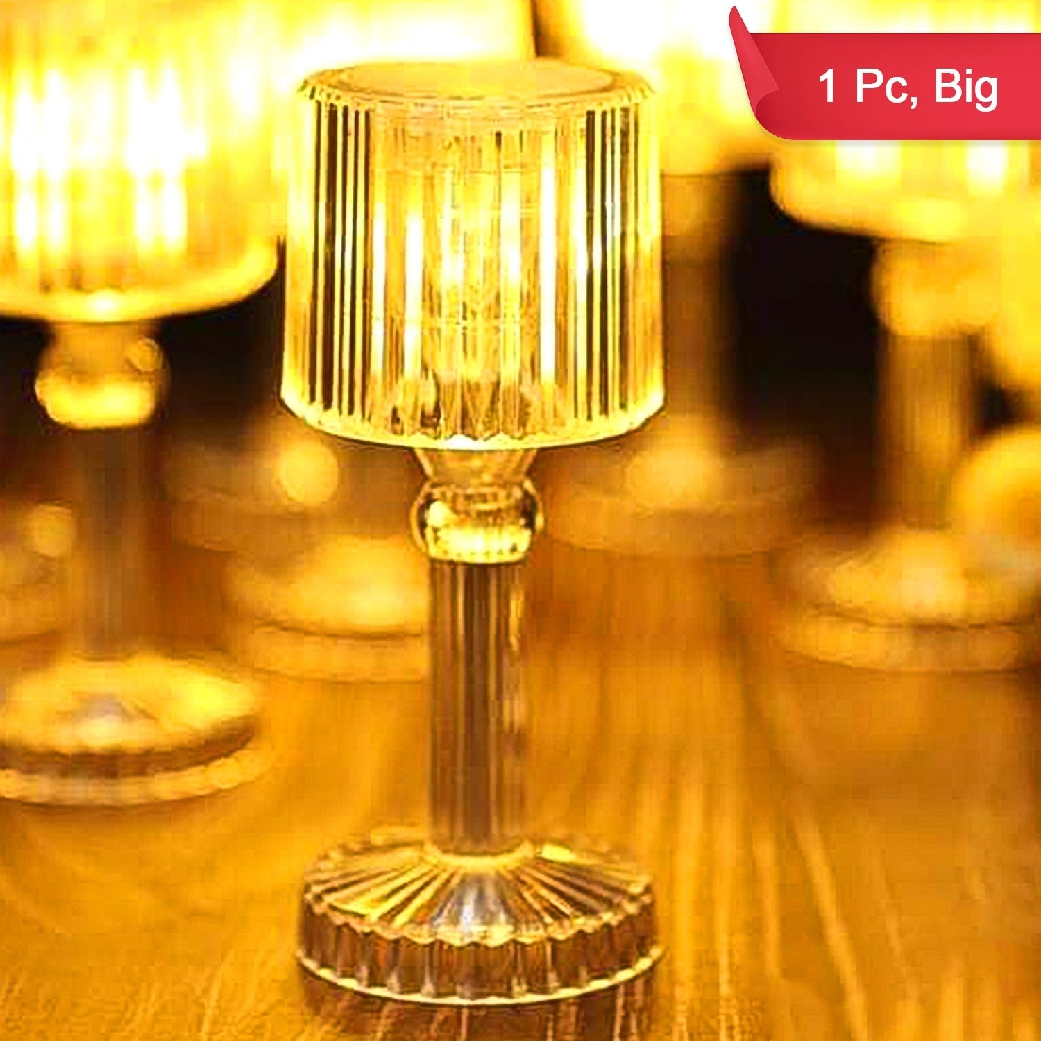 Big Acrylic Led Desk Lamps Table Lamp Portable Crystal (1 Pc  Big) Big Acrylic Led Desk Lamps Table Lamp Portable Crystal (1 Pc  Big)